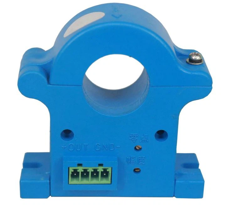 Traductor de curent cu efect Hall alimentat la 12VDC